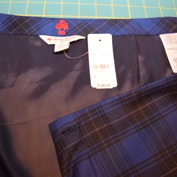 NWT Brooks Brothers Wrap Skirt size 4 - Picture 7 of 8